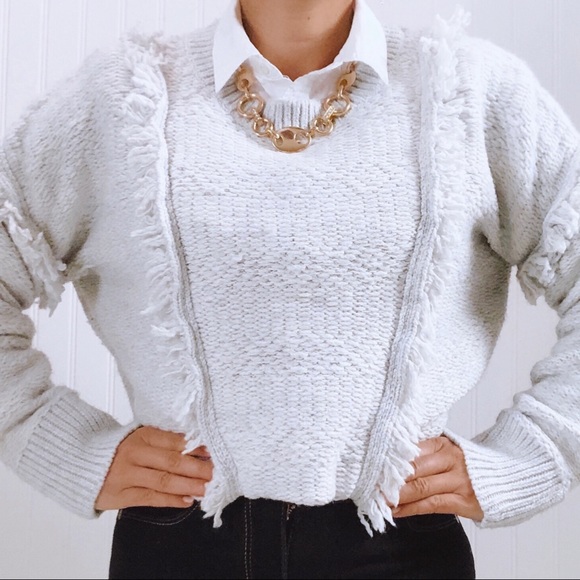 Ms Maggie. Size XL Grey Pullover Sweater - Picture 4 of 7